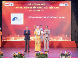 Xưởng sản xuất tủ bếp - Nội thất Hà Nội: Khẳng định vị thế thương hiệu uy tín hàng đầu Việt Nam 2025